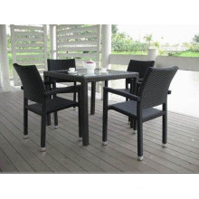 4seat repas bon marché mobilier Table chaise de loisirs